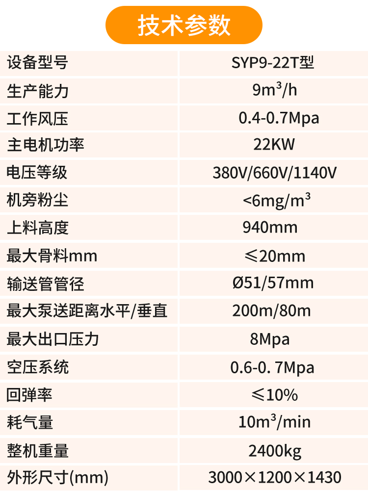 湿式喷浆机